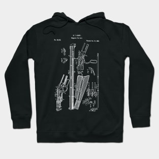 Winchester Repeating Rifle Patent Magazine fire arm Hoodie